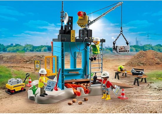 PLAYMOBIL Action Heroes PROMO Bouwplaats - 71650 van Playmobil — afbeelding 4