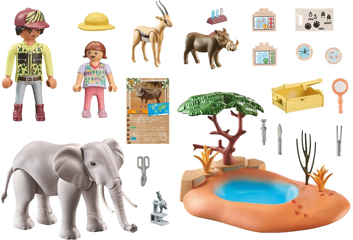 PLAYMOBIL Wiltopia - Een reis naar de waterpoel - 71294 — afbeelding 9