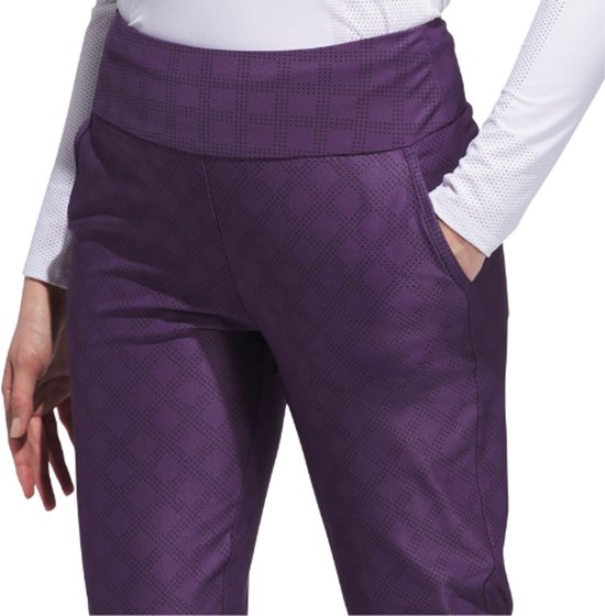 Adidas Ultimate365 Printed Ankle Pant Paars Dames van adidas — afbeelding 2