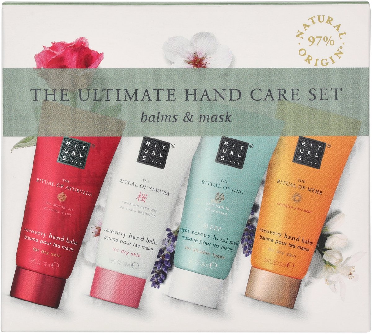 Rituals Soothing Hand Balm Set 4 x 20ml