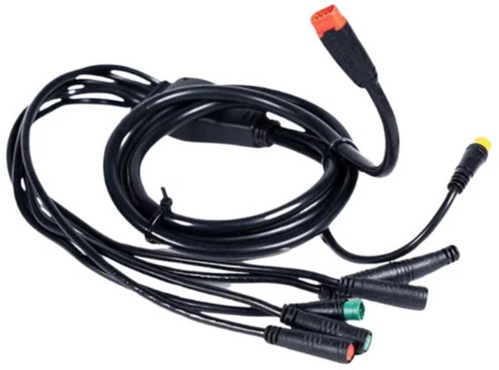 OUXI Mainkabel / Kabelboom - Geschikt voor OUXI V8 en V20 - Waterdichte aansluiting OUXI Fatbike Trapsensor - Trapondersteuning Sensor - Geschikt voor V8 en H9 - 3-pins aansluiting van Ouxi — afbeelding 2