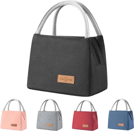 Boîte à lunch isotherme - Petit sac isotherme - Sac à lunch étanche - Portable - Unisexe - Travail - École - Bureau Sac à collation de pique-nique