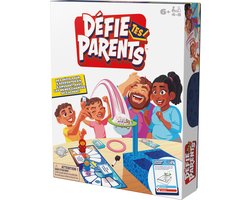 Versla je ouders! Editie 2025 met nieuwe uitdagingen en kaarten, vriendschappelijk familiespel, leuk