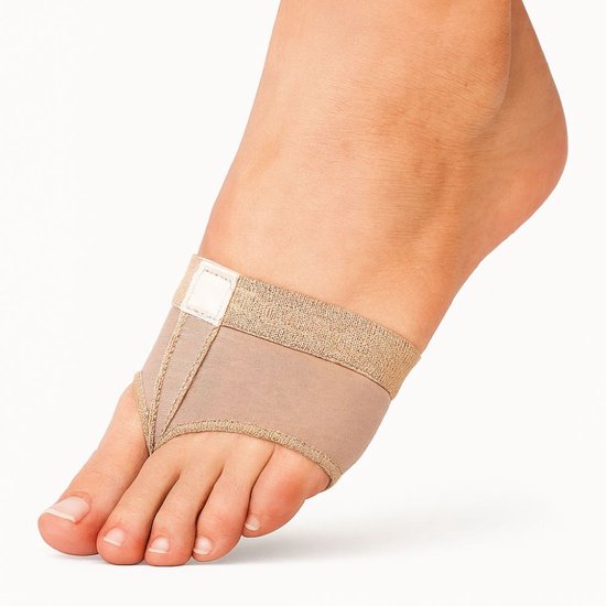 Dancer Dancewear® Dansvoetjes moderne dans | Dans teentjes | Footundeez | Ballet voetjes | Maat L | Schoenmaten 40/41/42