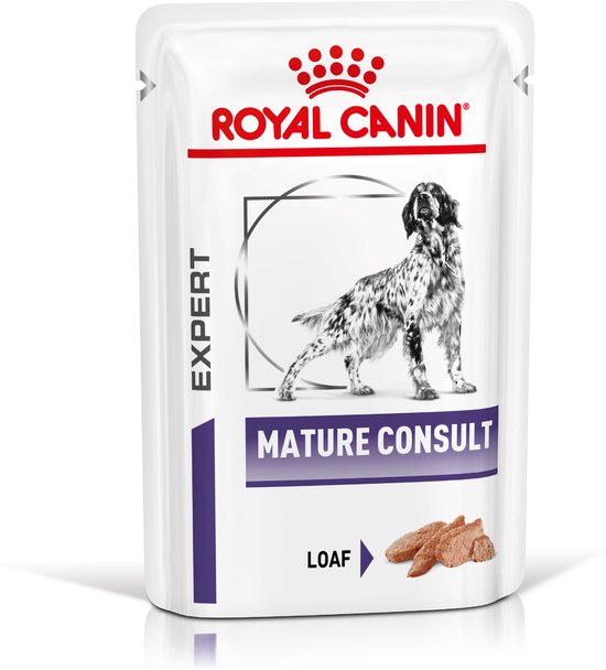 Royal Canin Veterinary Diet Mature Consult Loaf Wet - Hondenvoer - 12x85 g
