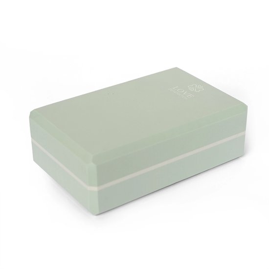 Love Generation - Foam Yogablok - Serene Sage van Love Generation — afbeelding 5