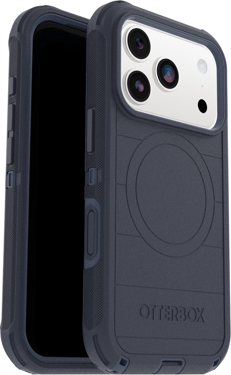 Otterbox Defender Pro iPhone 17 Pro Back Cover met MagSafe Magneet Blauw