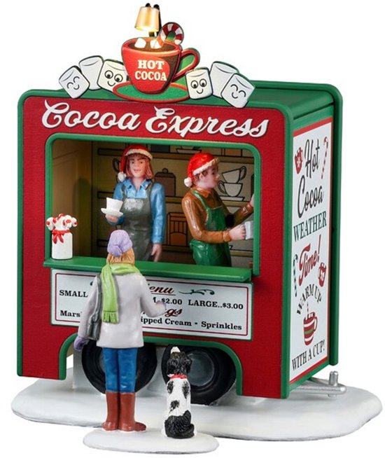 Lemax - Cocoa Express - Set van 2