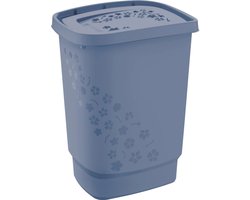 Rotho Flowers Wasverzamelaar 44.7x34.7x60.5 cm 55L Horizon Blauw