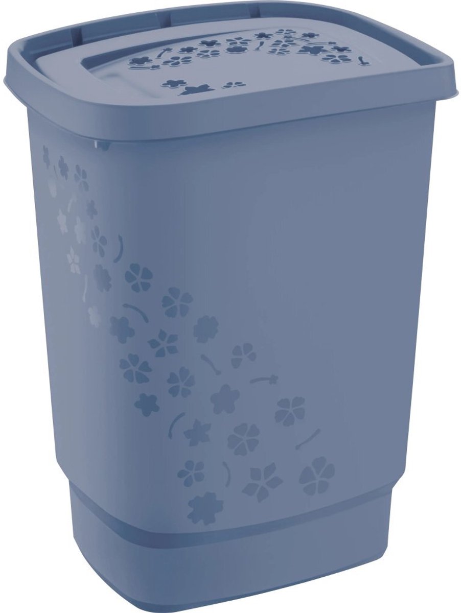Rotho Flowers Wasverzamelaar 44.7x34.7x60.5 cm 55L Horizon Blauw