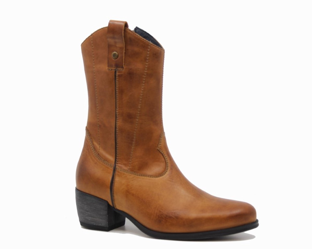 Wolky Laarzen Caprock HV cognac leer bol