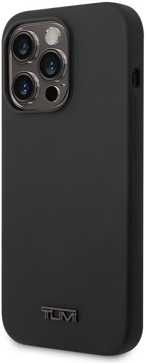 Tumi iPhone 14 Pro Back cover case - Magsafe - Liquid Silicone - Black