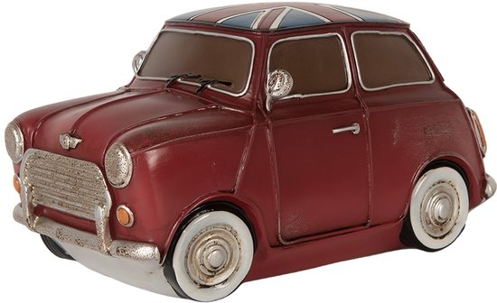 Clayre & Eef Nachtlampje Kind Auto LED 23x14x12 cm Rood Kunststof van Clayre & Eef — afbeelding 2