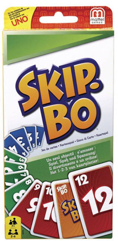 Mattel Games - Skip-Bo Kaartspel