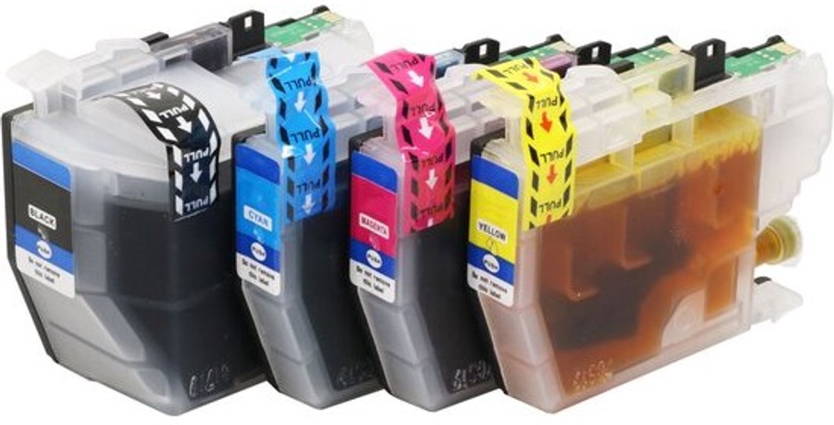 LC-3217/LC-3219 XL Zwart + Alle Kleuren Set - Huismerk inktcartridge compatible met Brother MFC J5330DW / Brother MFC J5335DW / Brother MFC J5730DW / Brother MFC J5930DW / Brother MFC J6530DW / Brother MFC J6930DW / Brother MFC J6935DW