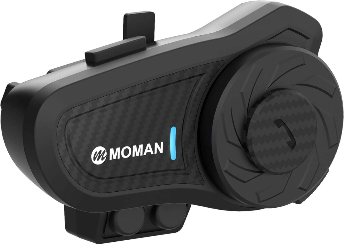 MOMAN H2 Pro Communicatiesysteem Single Pack - Maat - Bluetooth Intercom