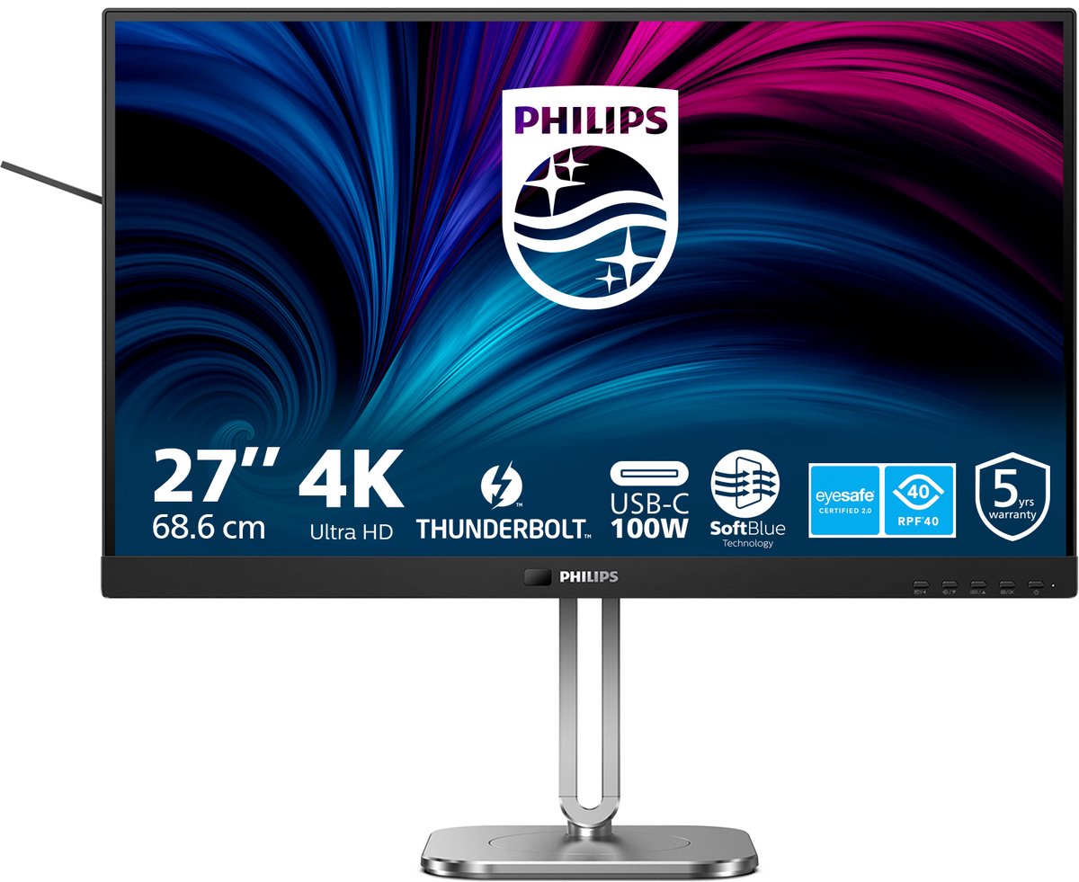 Philips 34B2U3600C im Test: Breites Office-Display mit Krümmung