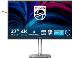 Philips 27B2U6903 - 4K IPS Thunderbolt 4 Monitor - USB-C 100w - 5 jaar Garantie - 27 inch