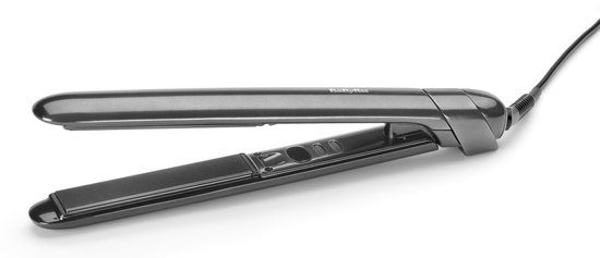BaByliss Titanium Shine Stijltang - Supersnelle opwarming in 10 seconden - 5 temps 150°C tot 230°C - Zwevende Platen van Titanium - Multi-Voltage voor Wereldwijd Gebruik - Ionische Technologie tegen Pluizig Haar - ST620E