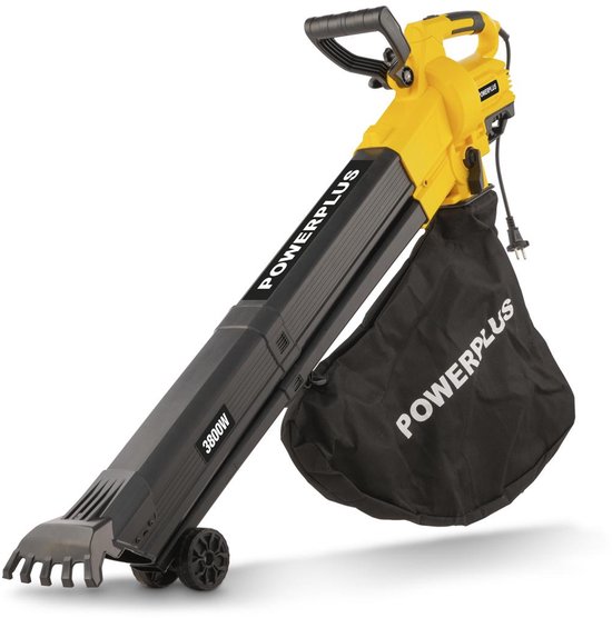 Powerplus Elektrische Bladblazer POWXG4039 - Elektrische Bladblazer en Bladzuiger van 3800 W - Tuingereedschap