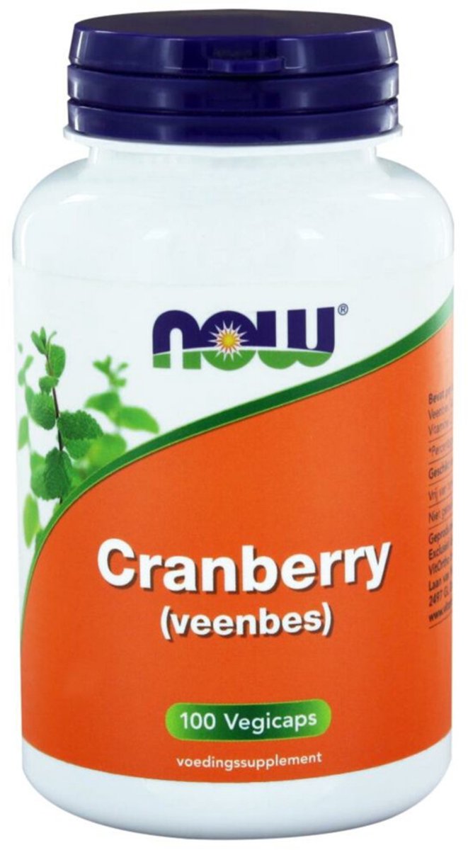 NOW - Cranberry Concentraat - 2 x 100 vegacaps - Voordeelverpakking
