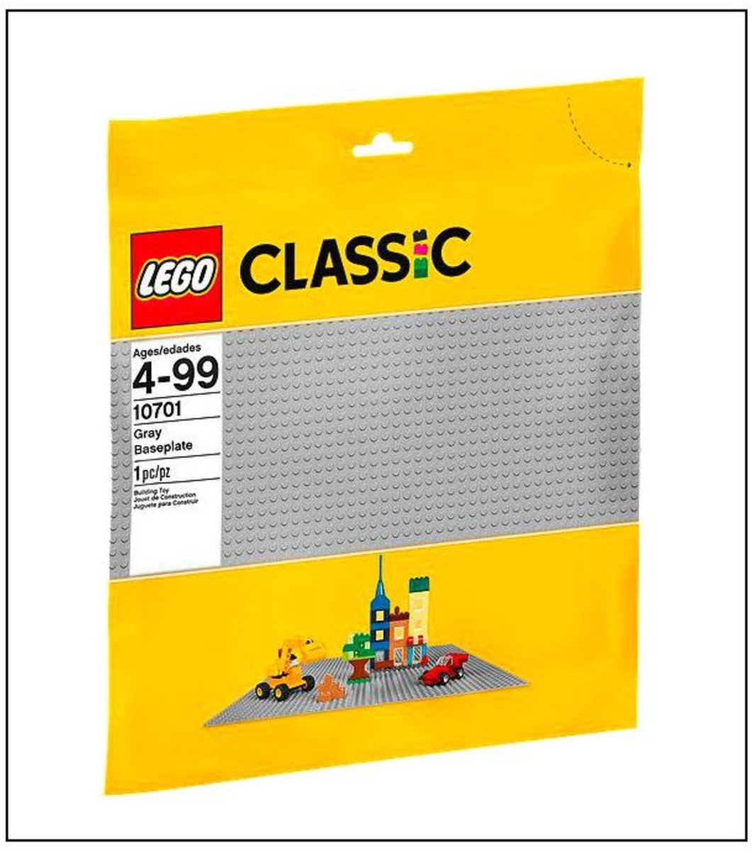 LEGO Classic Grijze bouwplaat 48x48 Bouwbord 11024 — afbeelding 21