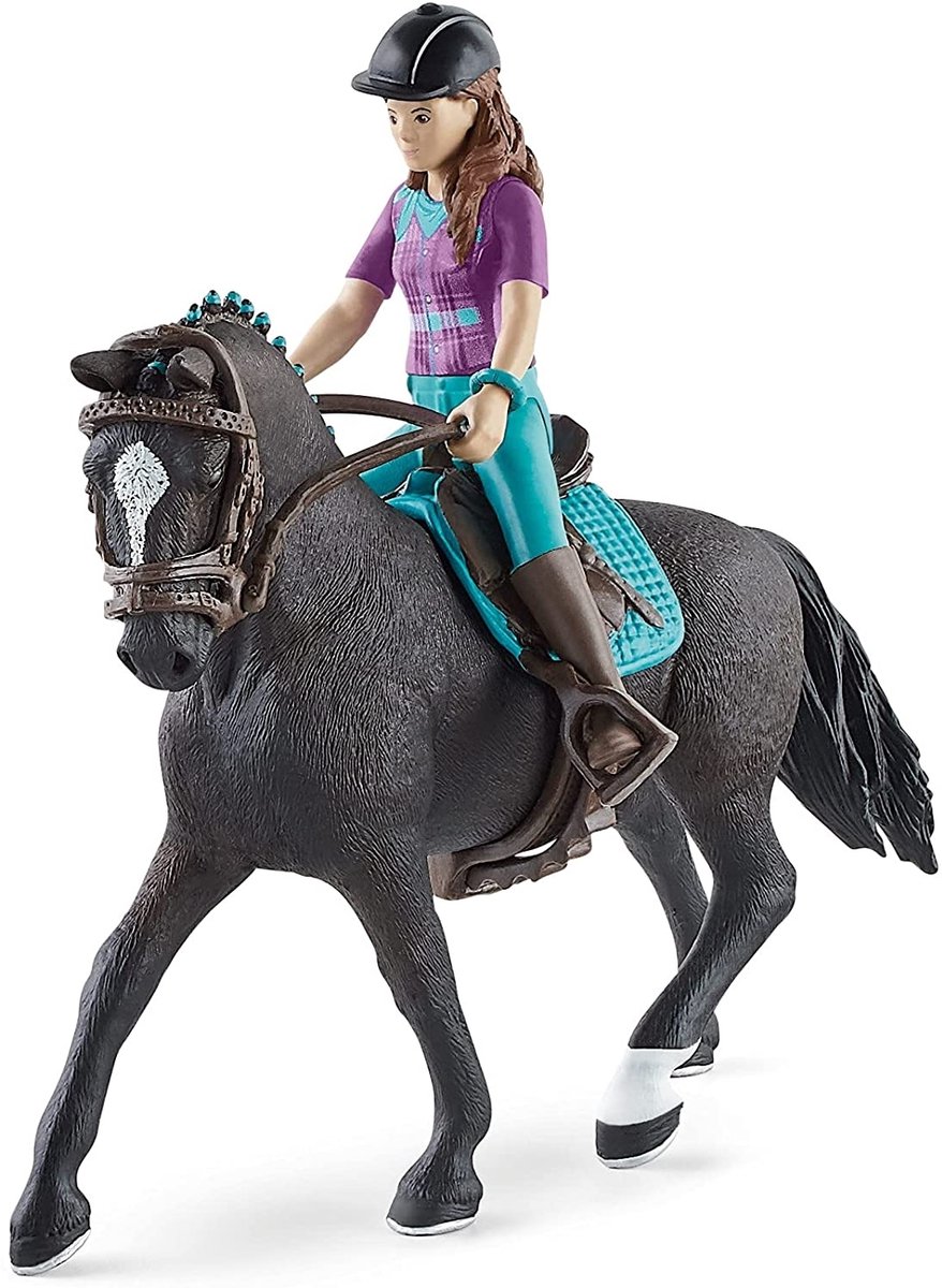schleich HORSE CLUB - Speelfigurenset - Lisa & Storm - Kinderspeelgoed voor Jongens en Meisjes - 5 tot 12 jaar - 42541 — afbeelding 10