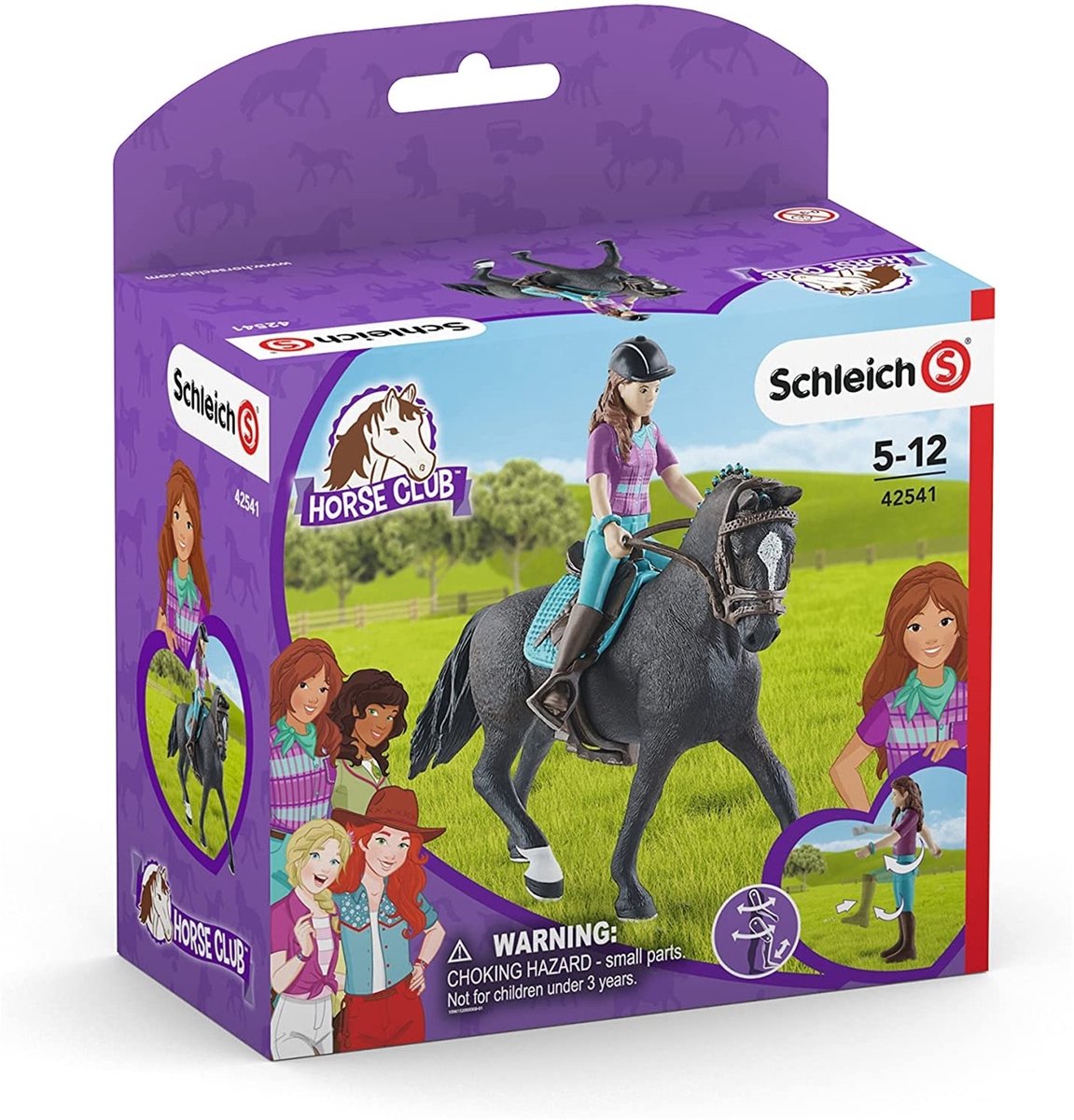 schleich HORSE CLUB - Speelfigurenset - Lisa & Storm - Kinderspeelgoed voor Jongens en Meisjes - 5 tot 12 jaar - 42541 — afbeelding 9