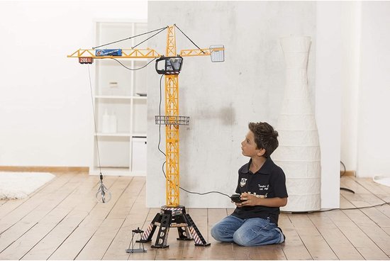 Dickie Toys - Giant Constructie Kraan 120 cm - Speelgoedvoertuig