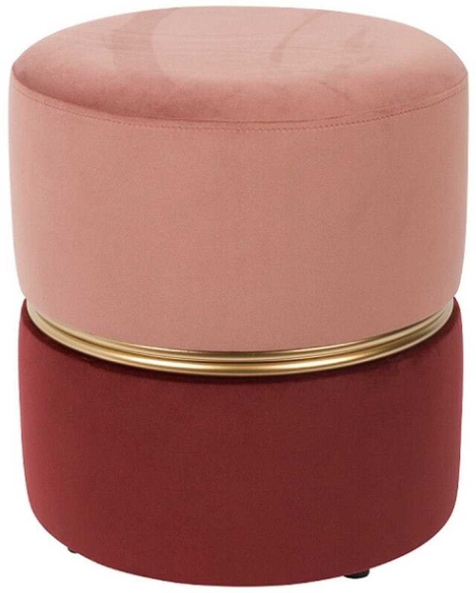 Puur - Aneby poef/krukje roze