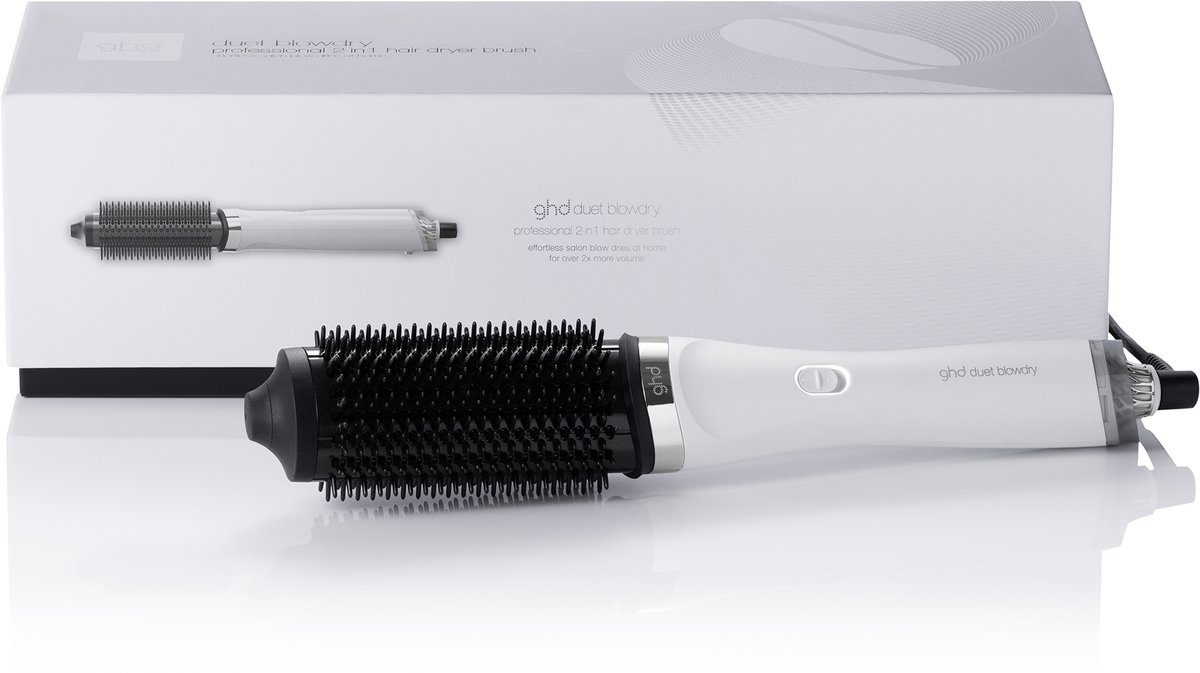 ghd - Duet Blowdry - 2-in-1 Föhnborstel – Wit
