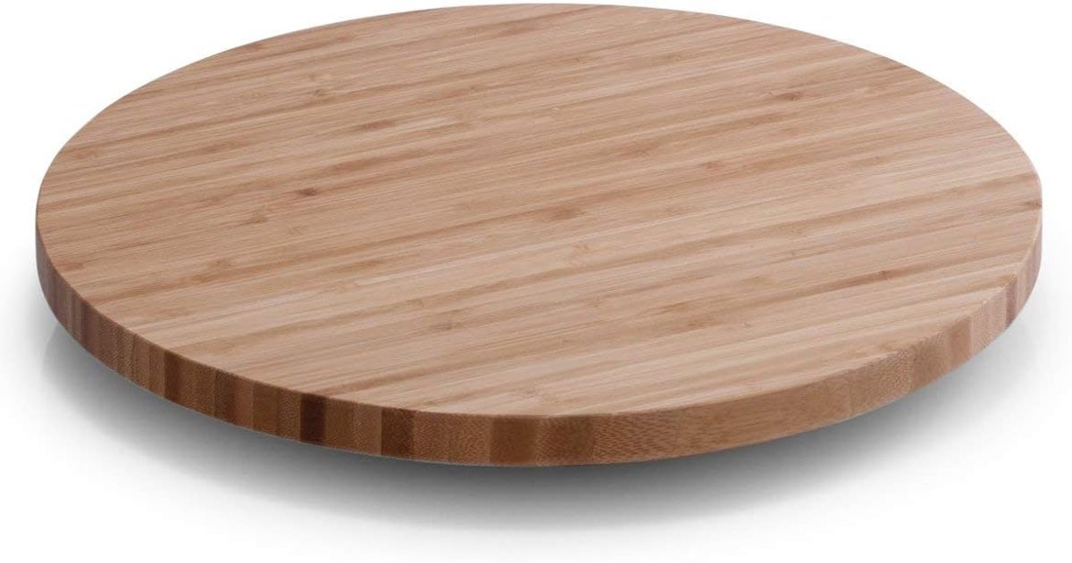 Draaikast van Bamboe - 35 cm Ø voor Serveren en Presenteren