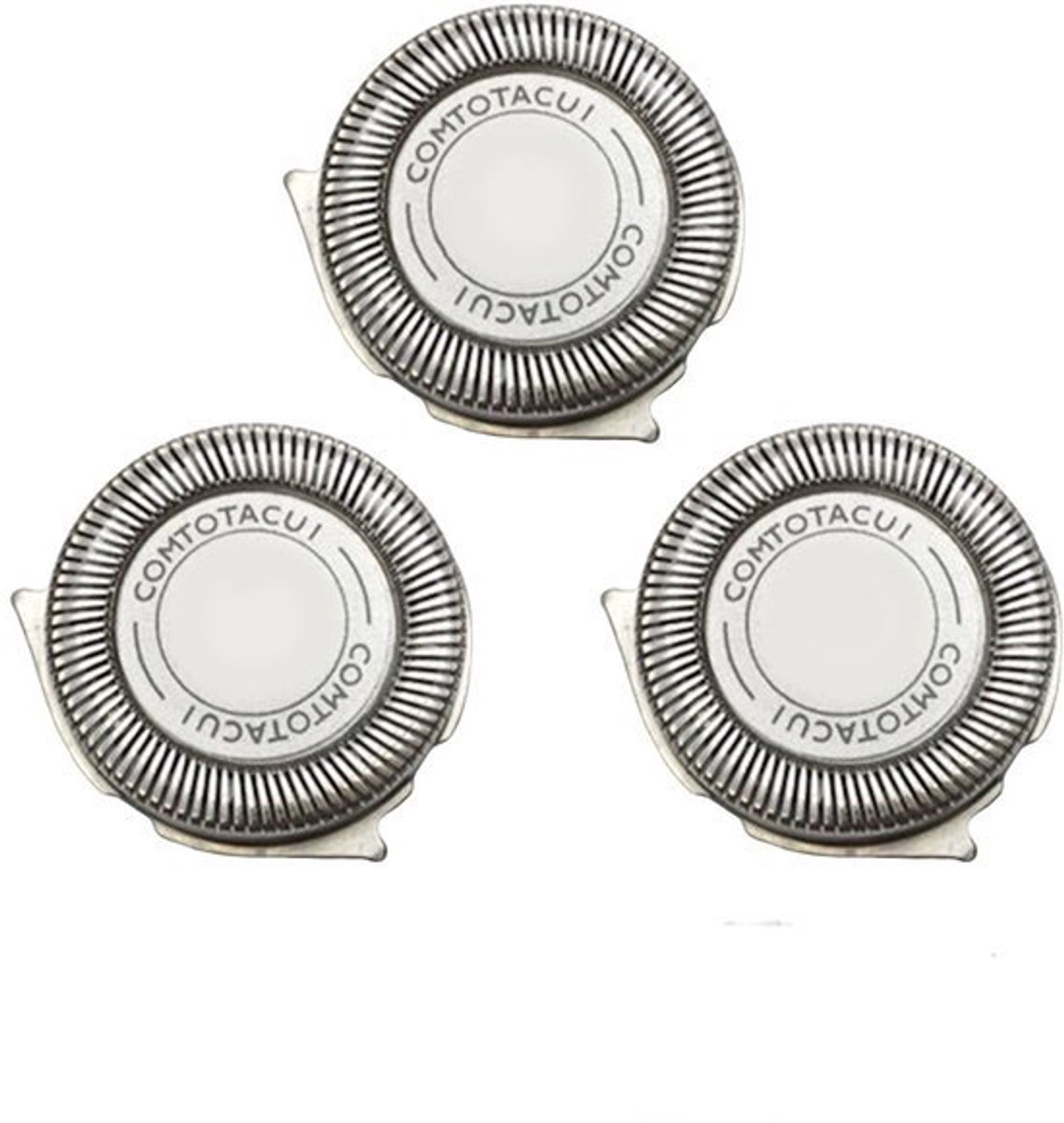 Opzetmesjes geschikt voor Philips elektrische scheerapparaten serie 1000-3000 - scheerkoppen mannen - Vervangmesjes - Accessoires voor dubbellaags trimmesjes - 3 stuks