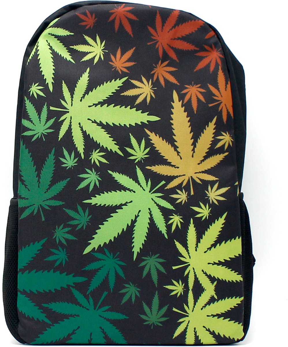 VadeMae - Rugzak - Mix Leaf Rasta Color