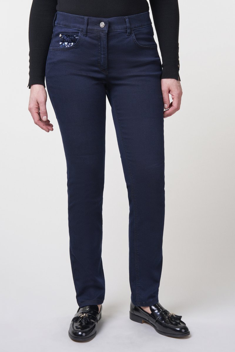Twigie Shape-On Straight Jeans