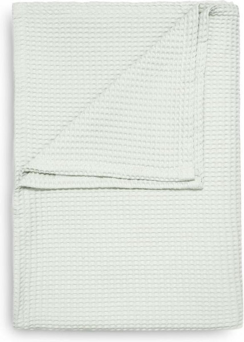 Luxe Katoen Wafel Structuur Plaid Groen | 240x260 | Heerlijk Zacht En Comfortabel | Elegant En Tijdloos