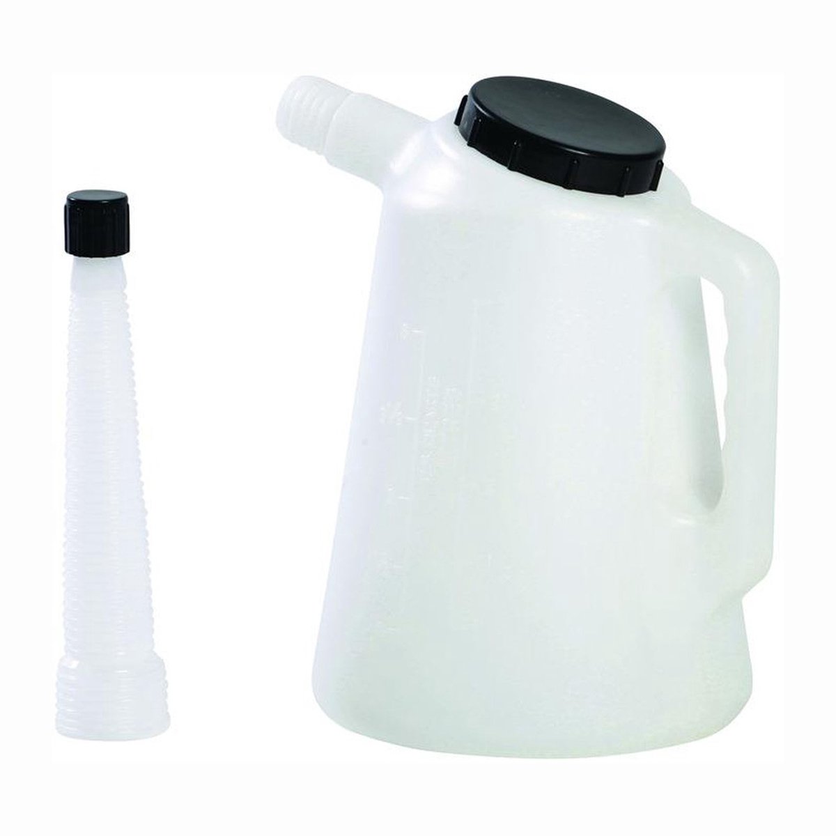 Maatkan/oliekan met flexibele tuit en verdeling - Maat: 3000ml
