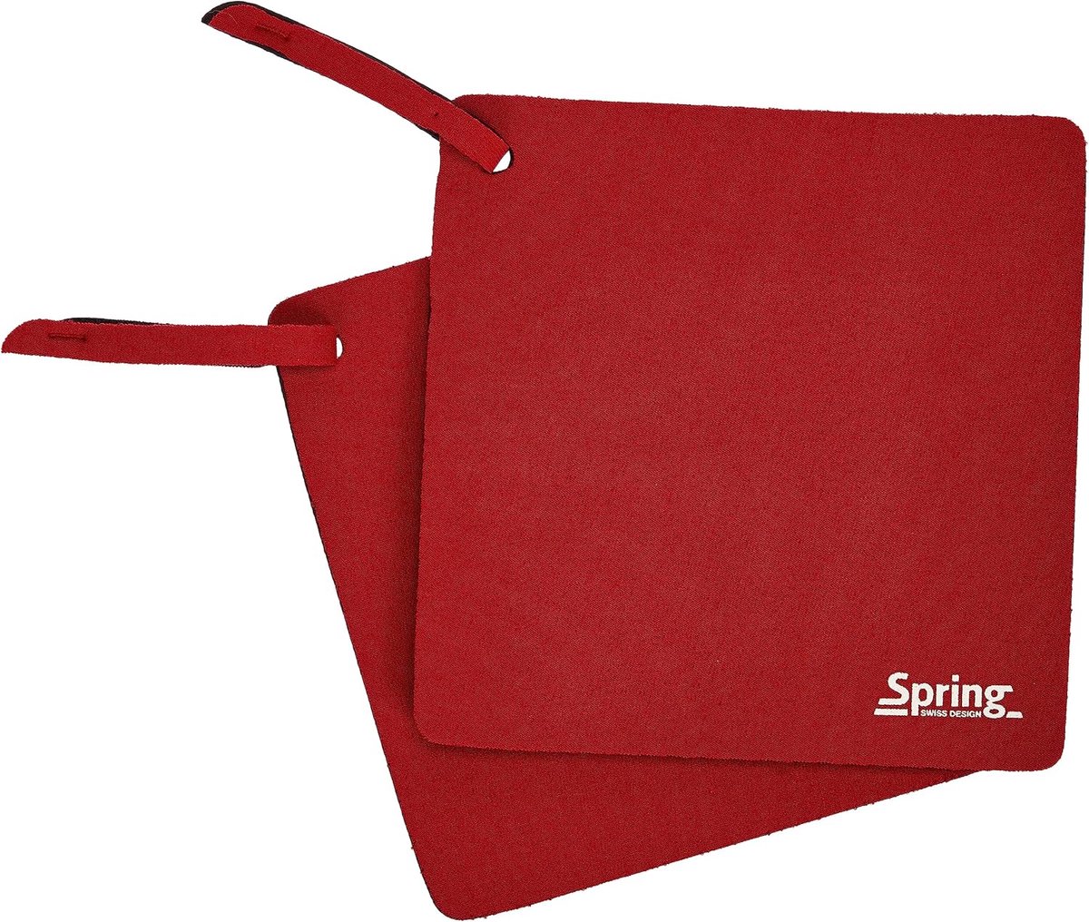 Pannenlappen in Rood - 1 Paar - Neopreen Materialen - 1,8 x 20 x 23,4 cm