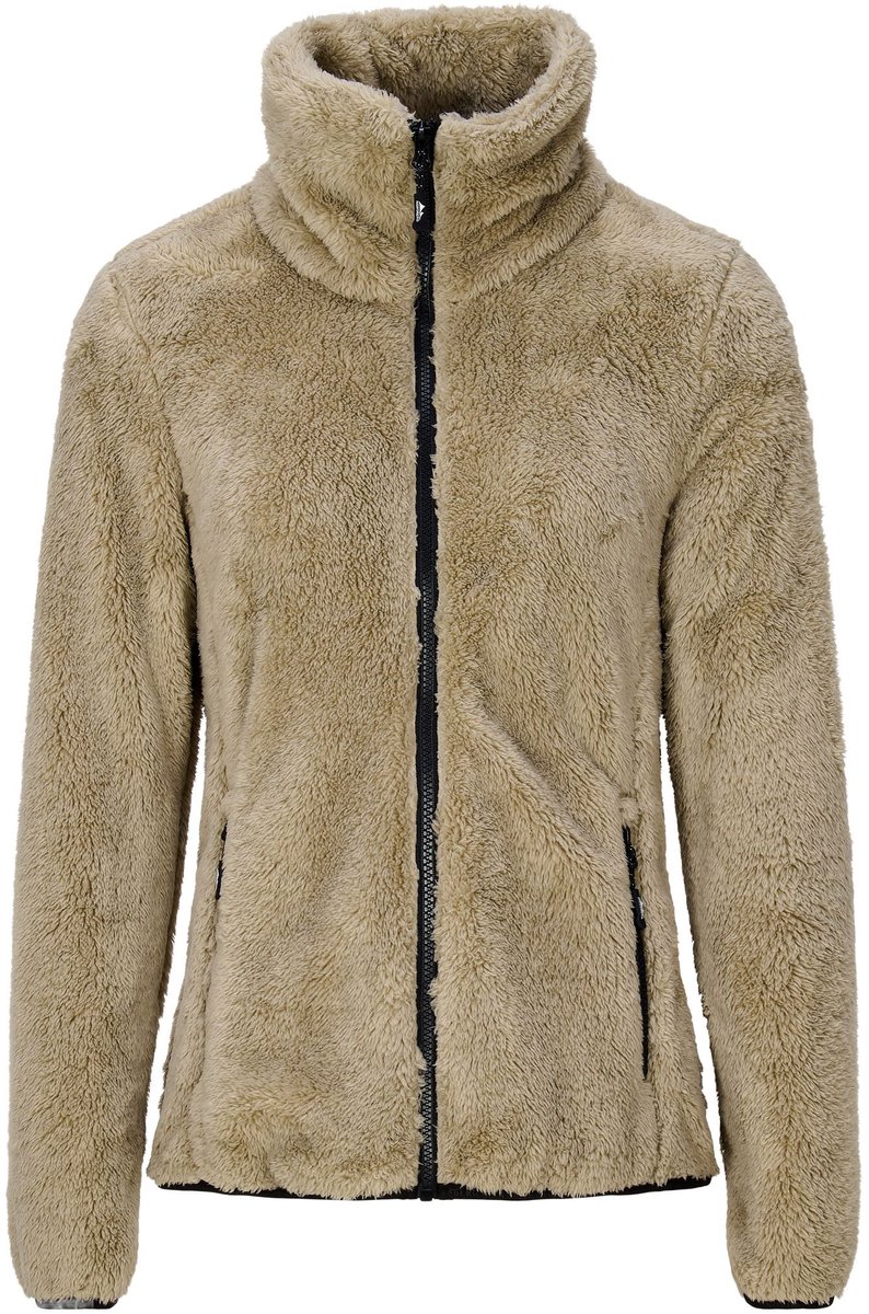 Nordberg Evy Fleece Vest Dames Seneca Rock Bruin