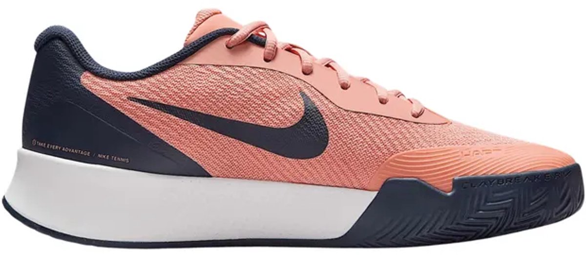 Nike NikeCourt Lite 4 – Apricot Agate/ /Obsidian NikeCourt Lite Lifestyle Heren Sneakers voor Mannen Doos zonder deksel Multicolor