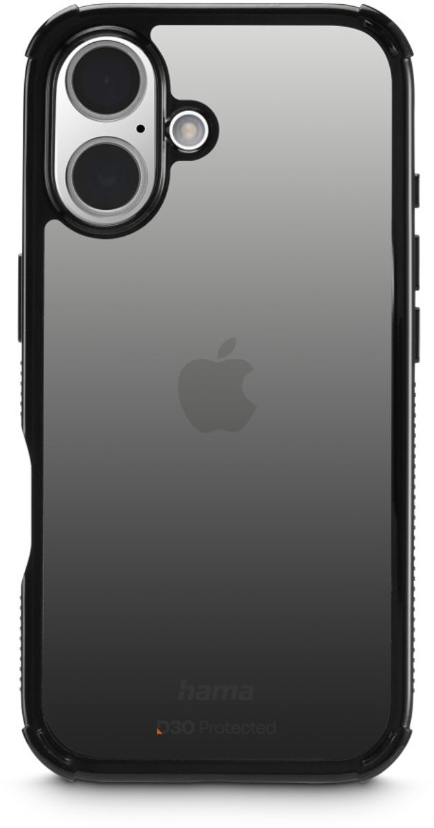 Hama hoesje geschikt voor Iphone 16 - Extreme Protect cover - Zwart