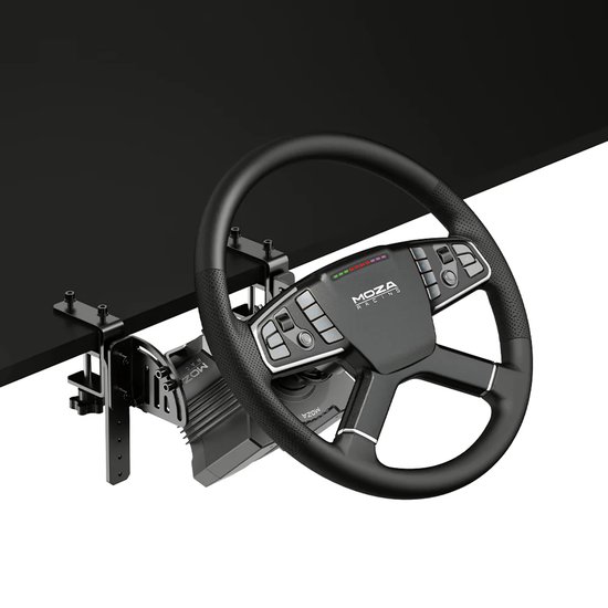Moza Racing RS071 Trucking Wheel Bundel + Multi-Function Stalks - Professioneel Sim Racing Stuurwiel en Programmeerbare Truckbediening voor Euro/US Truck Simulator - PC van Moza Racing — afbeelding 5