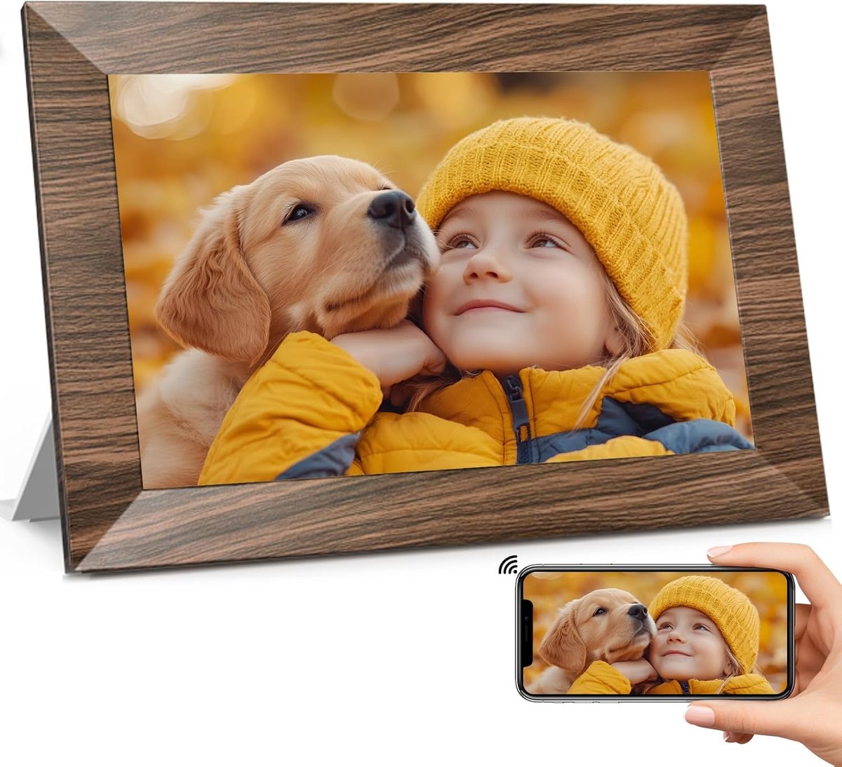 Digitale Fotolijst 10 inch met Ingebouwd Geheugen en WiFi