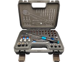 Velotac Momentsleutel - 1/4 Inch - 5 -25 Nm - Fietsgeereedschap - Momentsleutel Fiets - 32 Delig - Complete Set - Torque Wrench