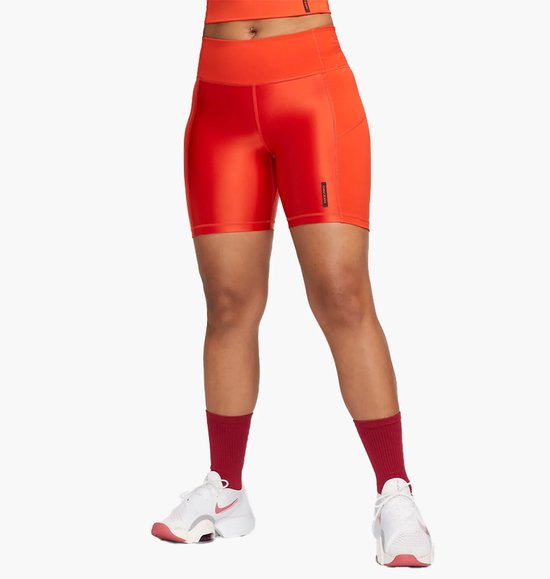 Nike pro - Dames - Gymshorts - Oranje - XXS van Nike — afbeelding 2