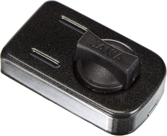 ABUS extra slot 7010 voor huis- en flatdeuren - bediening van binnenuit met draaibare grendel, van buitenaf met sleutel - ABUS veiligheidsniveau 9 - wit