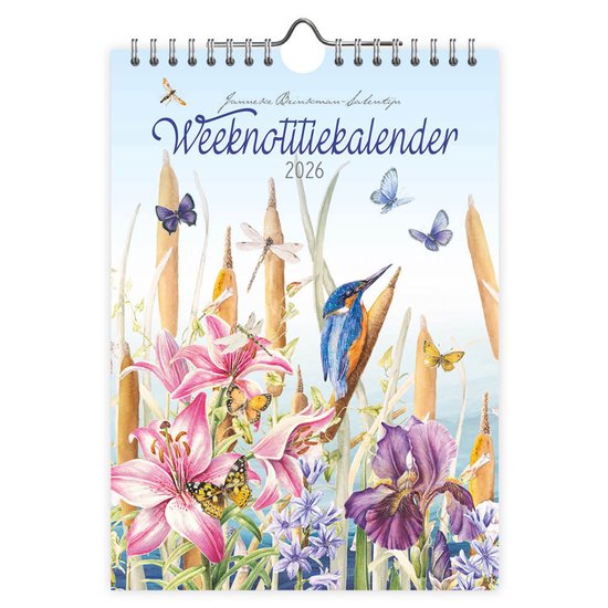 Janneke Brinkman - Weekkalender - 2026 - IJsvogel - Notities