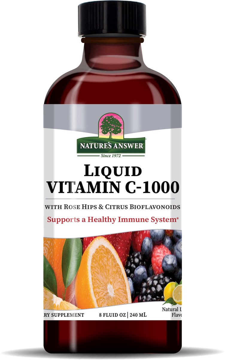 Vitamine C-1000 + Bioflavonoïden – Vloeibaar – 240 ml