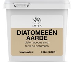 Diatomeeënaarde - 2 liter (1KG) - Natuurlijk - Fijn Poeder - Kippen