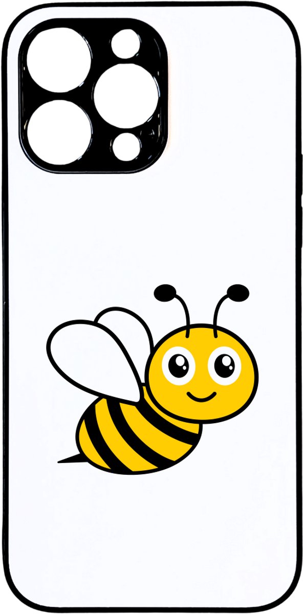 Hacebo® - Bijen telefoonhoesje - Bij - Dieren liefhebbers - telefoonhoesjes - Insecten - dieren - hoesje geschikt voor iPhone 14 Pro Max